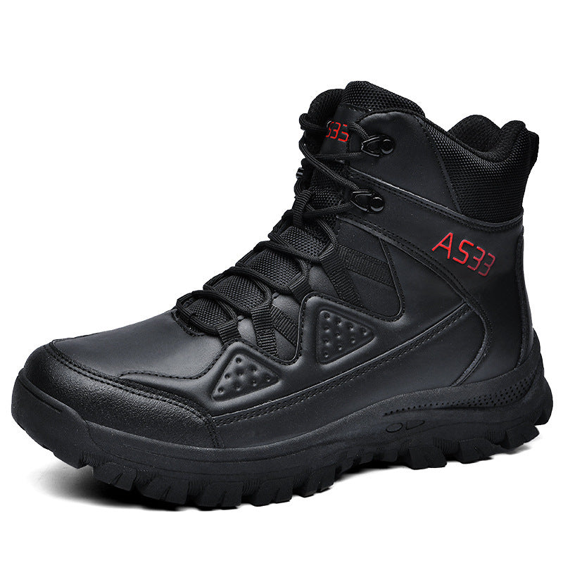 Herren Robuste Hochschnitt Wanderschuhe Drune