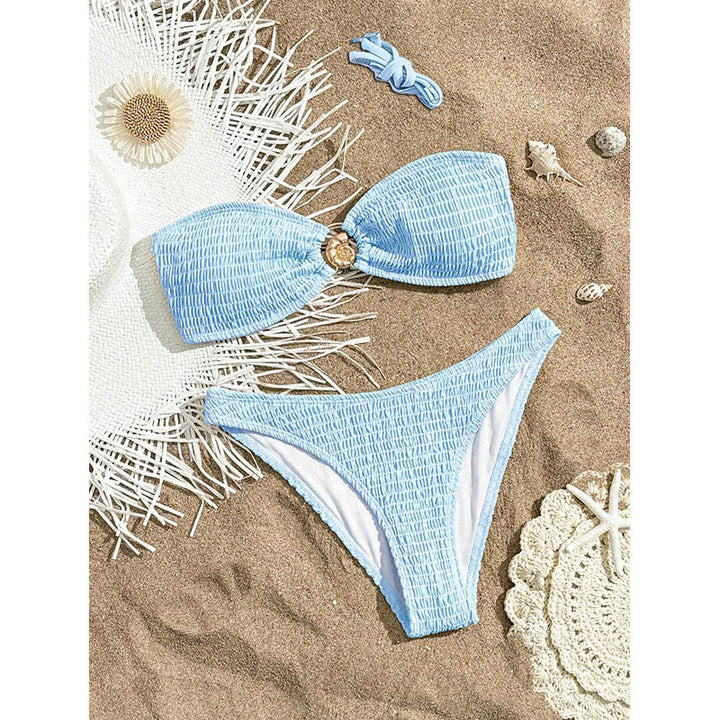 Damen Bandeau-Bikini mit bestem Tragekomfort und raffiniertem Design Drune