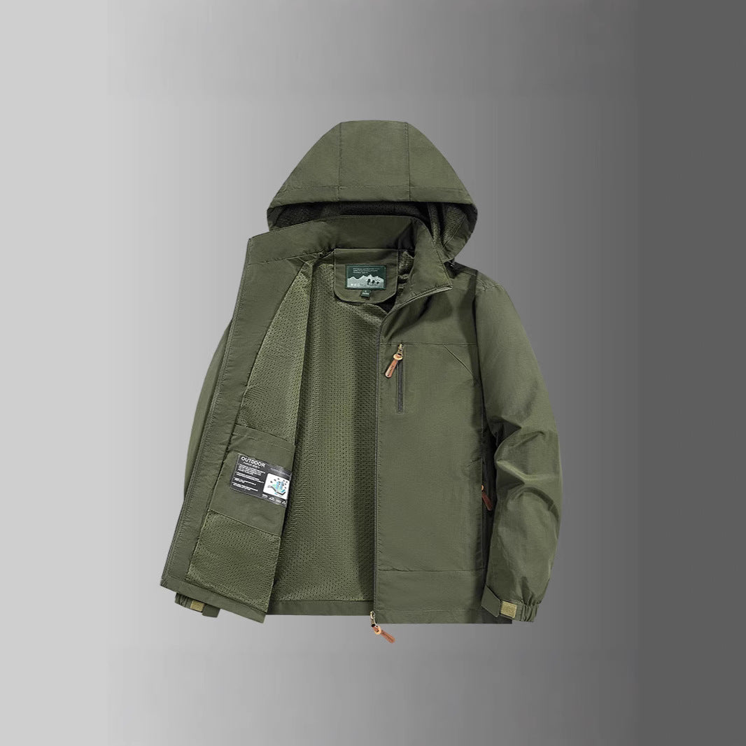 Herren technische Outdoorjacke Drune
