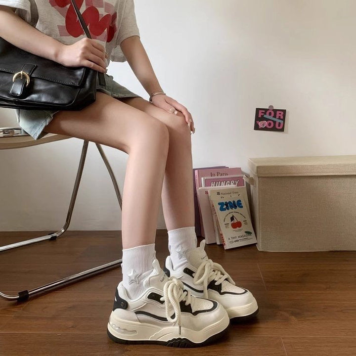 Damen Trendige Chunky Sneakers mit sportlichem Design Drune