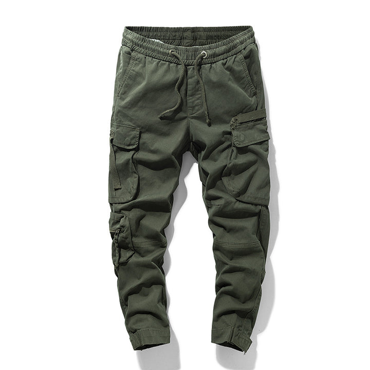 Herren Slim‑Tapered Cargo‑Jogginghose Drune