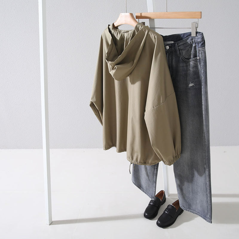 Damen Modische und lässige Übergangsjacke Drune