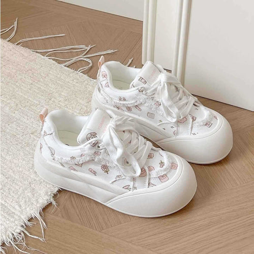 Damen Sneakers mit verspieltem Design und bequemer Dämpfung Drune