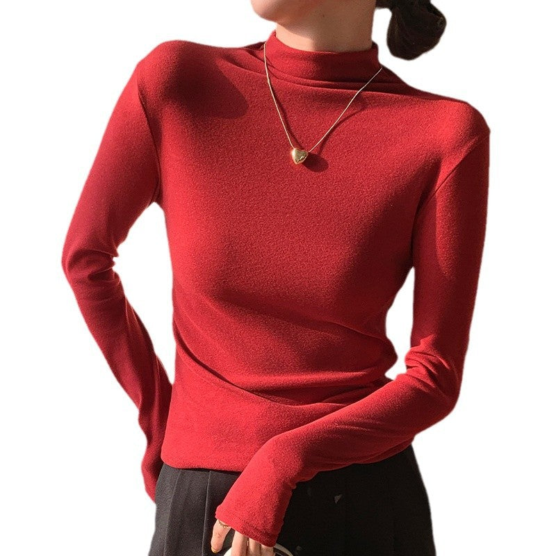 Damen Elegantes Rollkragenoberteil Drune 1787620582