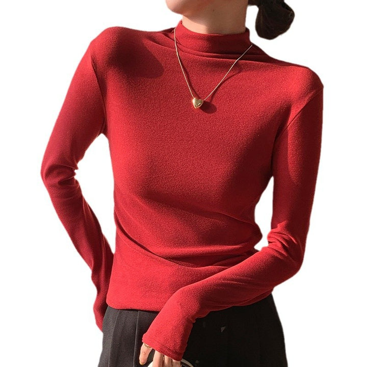Damen Elegantes Rollkragenoberteil Drune 1787620582