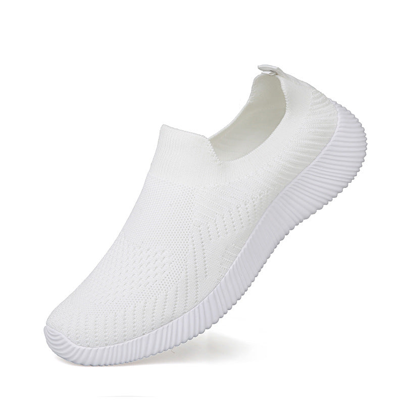 Unisex nan ultraleichter Schlupfschuh aus Feinstrick mit anatomischem Komfortfußbett und gerippter Flexlaufsohle Drune