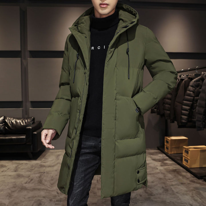 Herren Isolierter Langparka mit Kapuze, winddichter Hülle & Utility-Taschen Drune