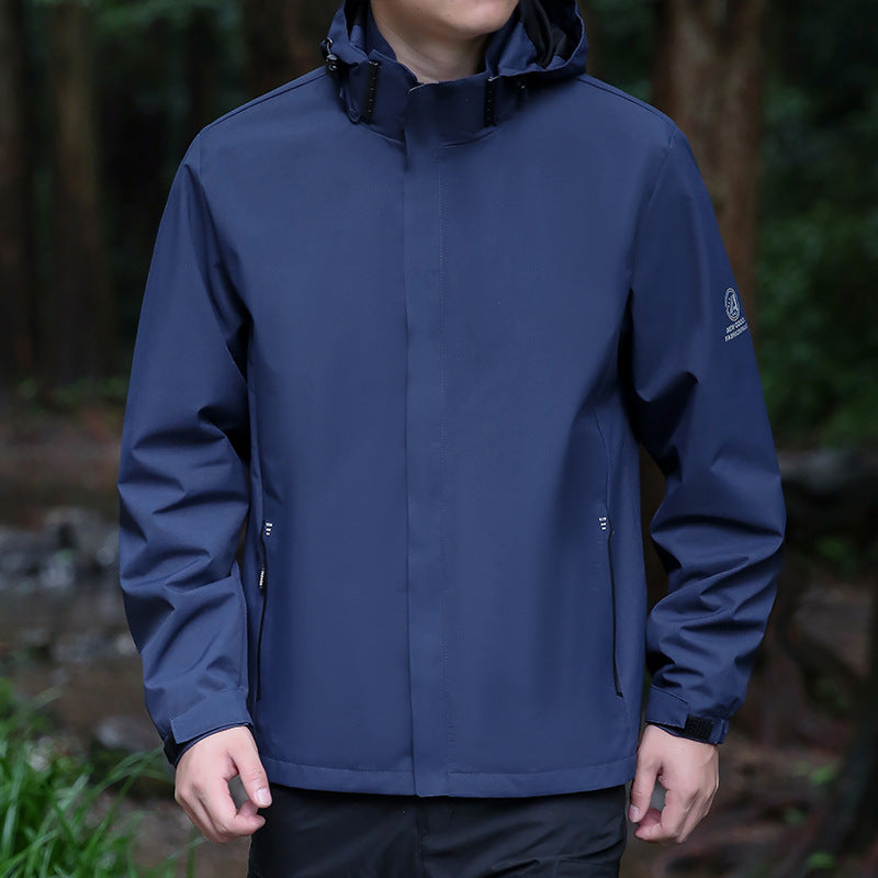 Herren wetterfeste Outdoor Jacke Drune