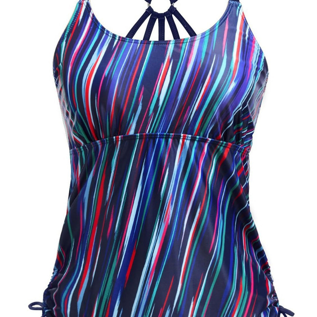 Damen Sportlicher Tankini mit racerback Design Drune