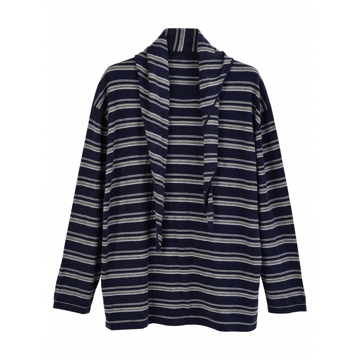 Damen Lässige Streifenjacke Drune