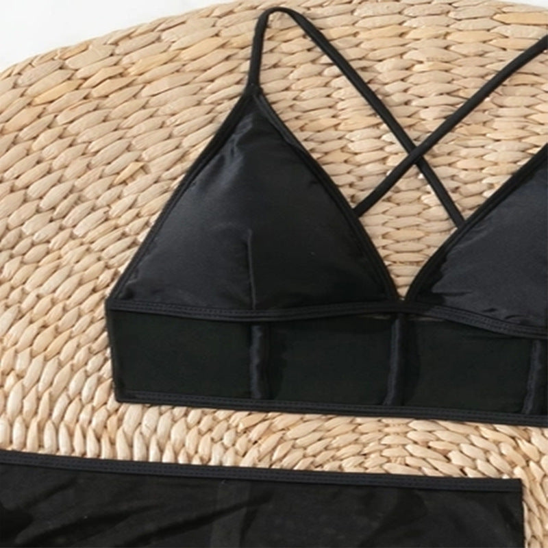 Damen verführerisches Lingerie-Set mit transparenten Details Drune