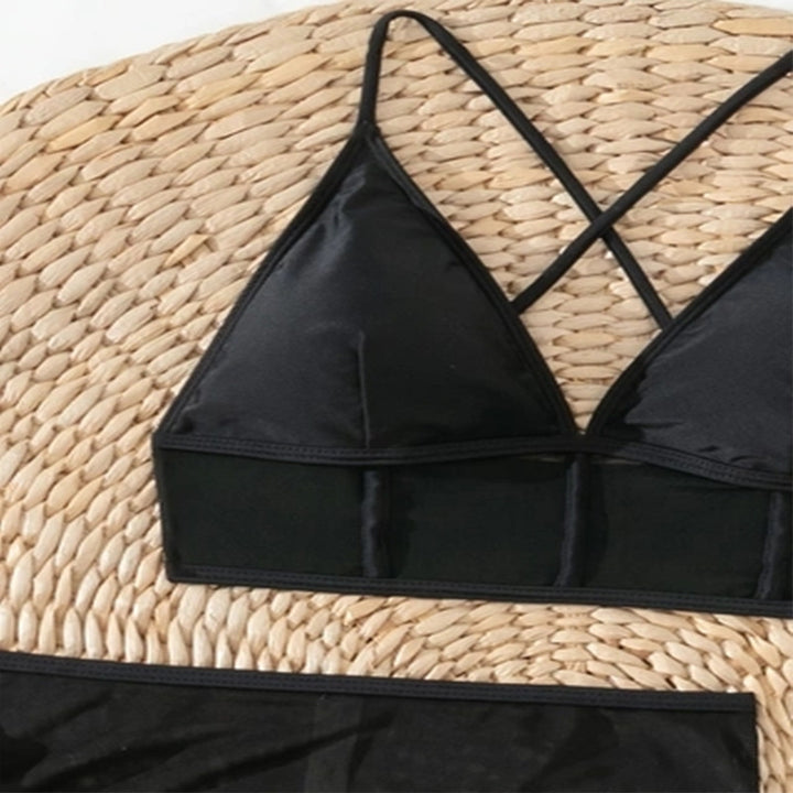 Damen verführerisches Lingerie-Set mit transparenten Details Drune