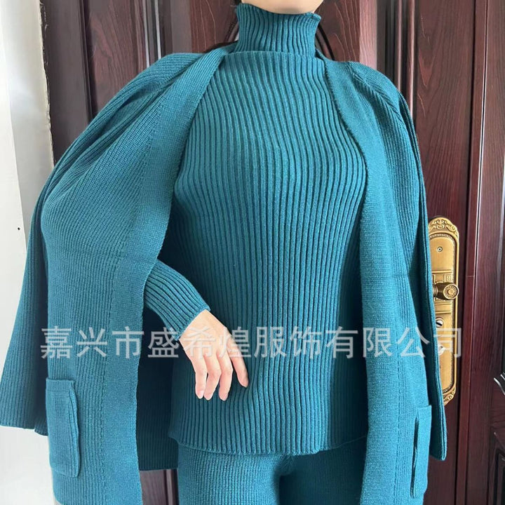Damen Strickensemble mit weitem Schnitt und luxuriösem Material Drune