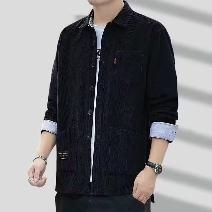 Herren modische Cordjacke Drune