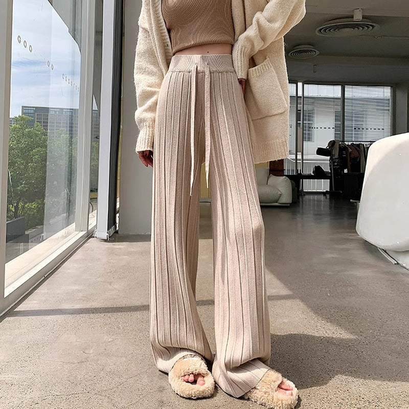 Damen Hochwertige und bequeme Plissee-Hose Drune