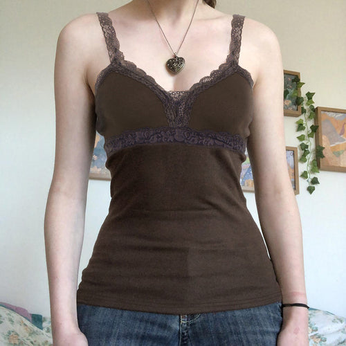 Damen Spitzenbody mit zarten Trägern und romantischen Rüschendetails Drune