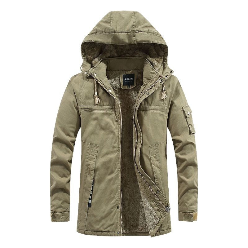 Herren warme und strapazierfähige Outdoor-Jacke Drune