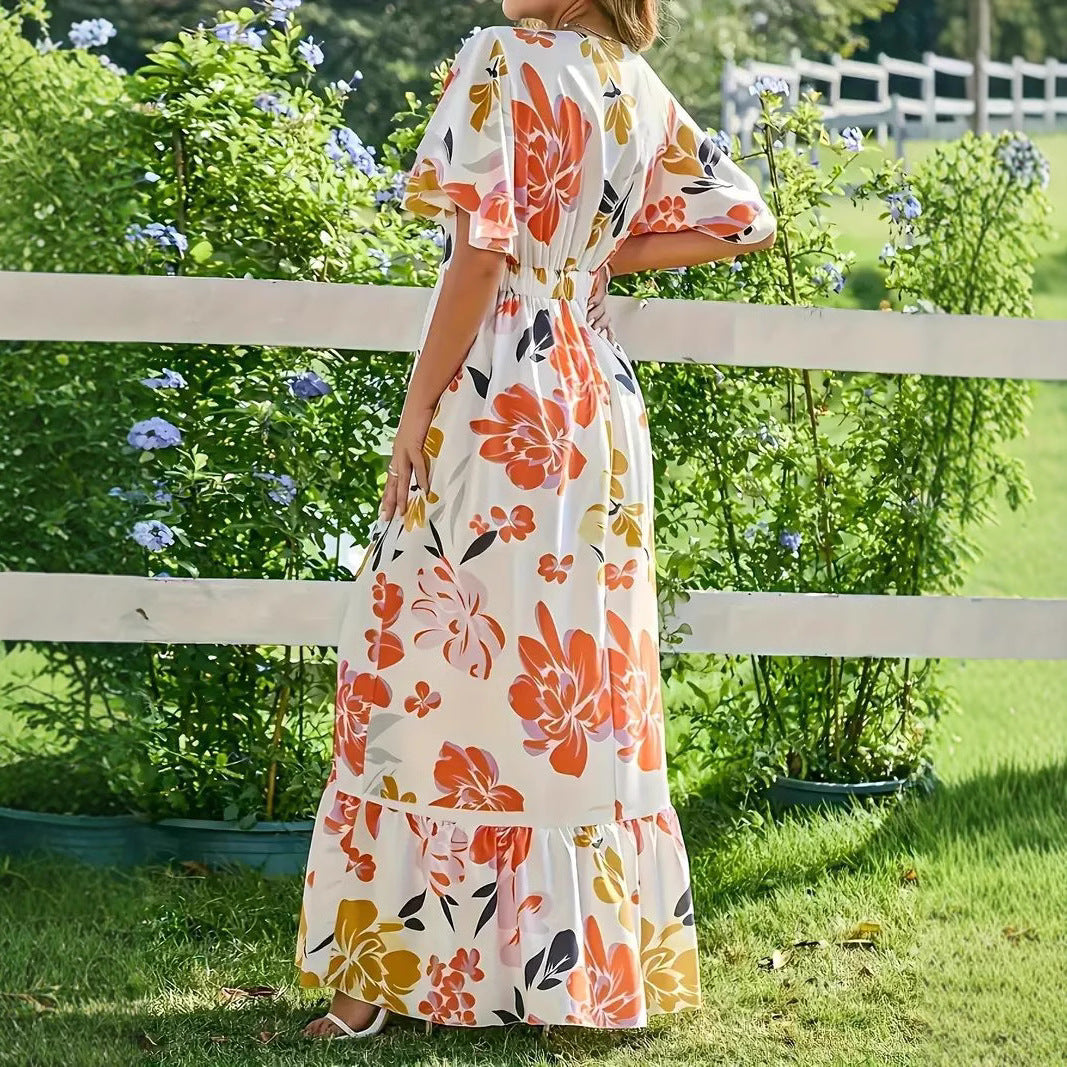 Damen Maxikleid Drune