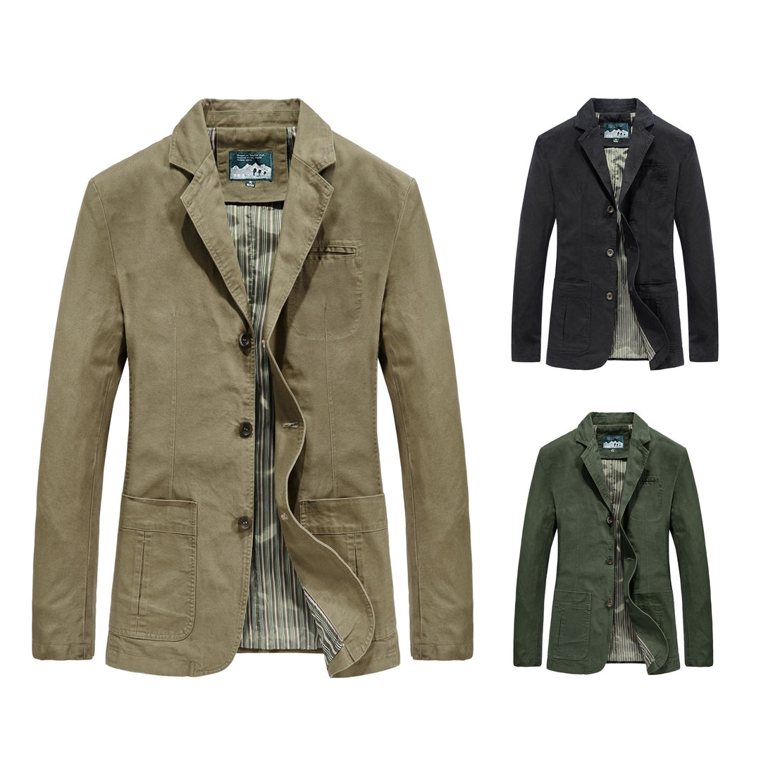 Herren moderner Blazerjacke Drune
