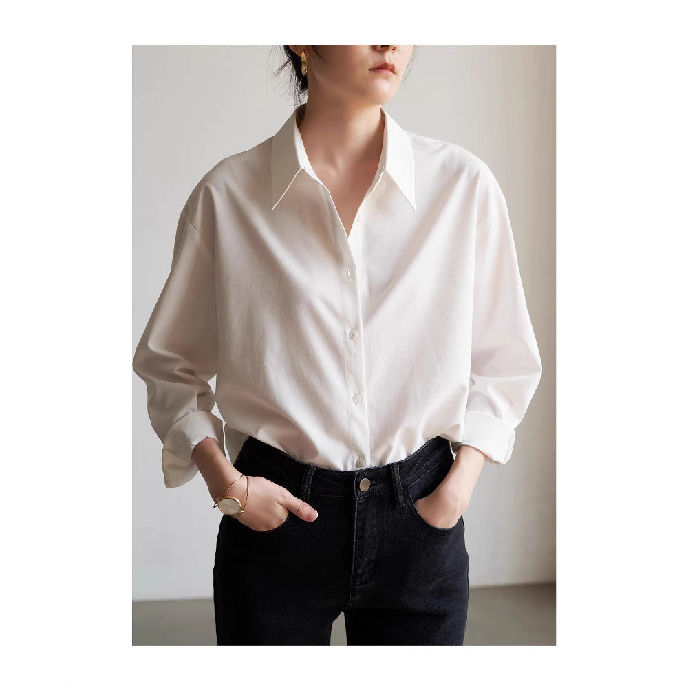 Damen Schicke und lässige Bluse mit oversized Schnitt Drune