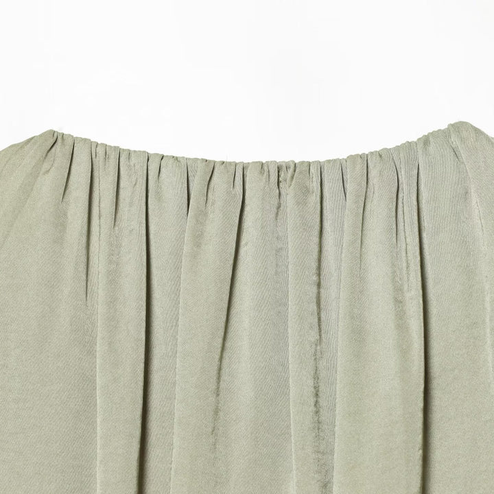 Damen Leichte Cropped-Blousonjacke mit Rundhals, Ballonärmeln und Tunnelzugsaum Drune