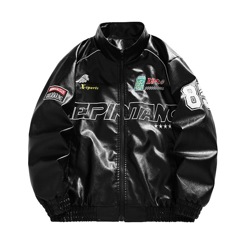Herren Modische Sportjacke mit Steppdetails Drune