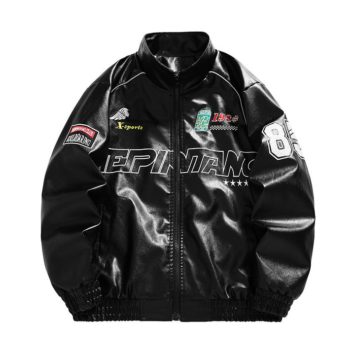 Herren Modische Sportjacke mit Steppdetails Drune