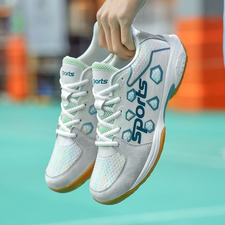 Damen leichte atmungsaktive Laufsneaker mit dämpfender EVA-Sohle und rutschfestem Profil Drune