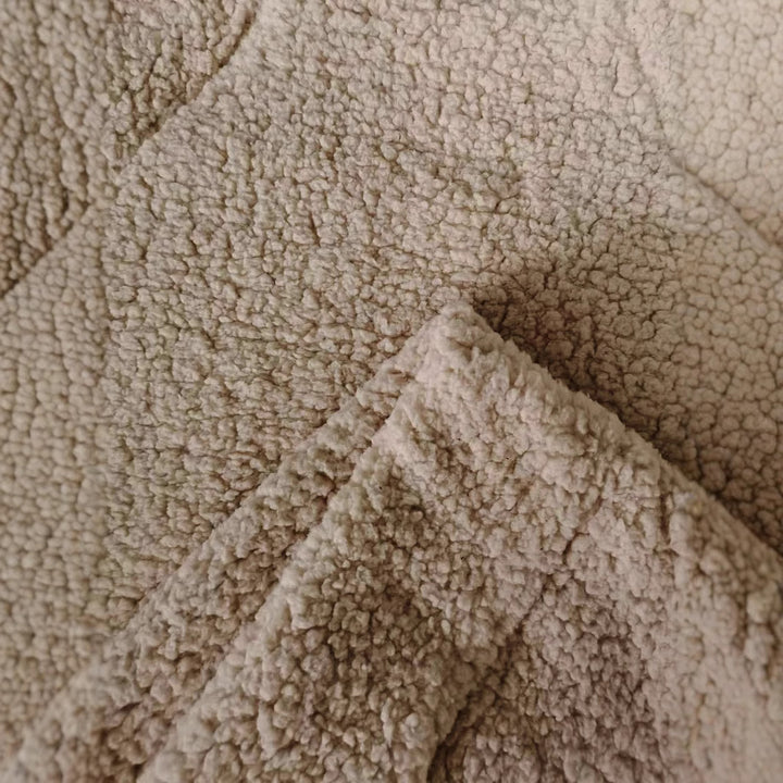 Damen Kuscheliger Fleece-Pullover mit hohem Kragen und weitem Schnitt Drune