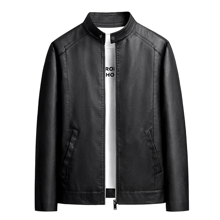Herren Modische Lederjacke Drune 1787797735