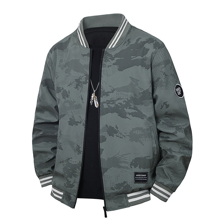 Herren Camouflage Bomberjacke Drune