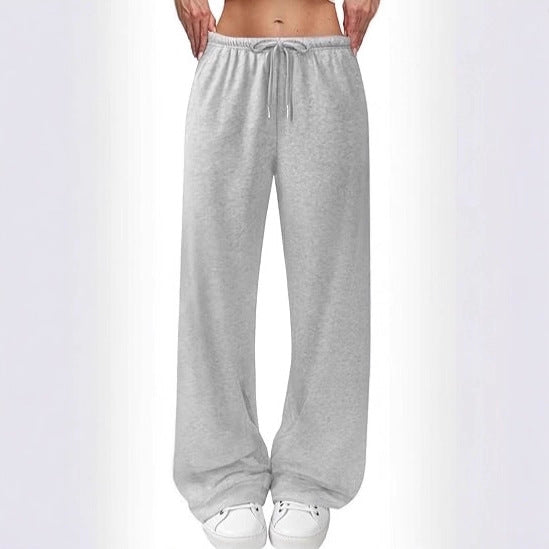 Damen luftige Freizeithose mit Kordelzug Drune