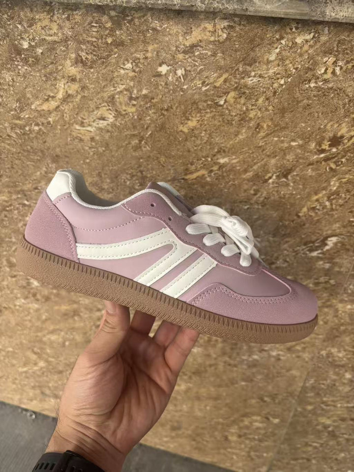 Damen Mary-Jane-Sneaker mit Klettverschluss und gepolstertem Komfortfußbett Drune
