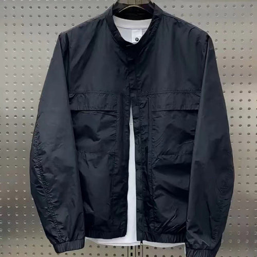 Herren Leichte Utility-Jacke mit Taschen Drune