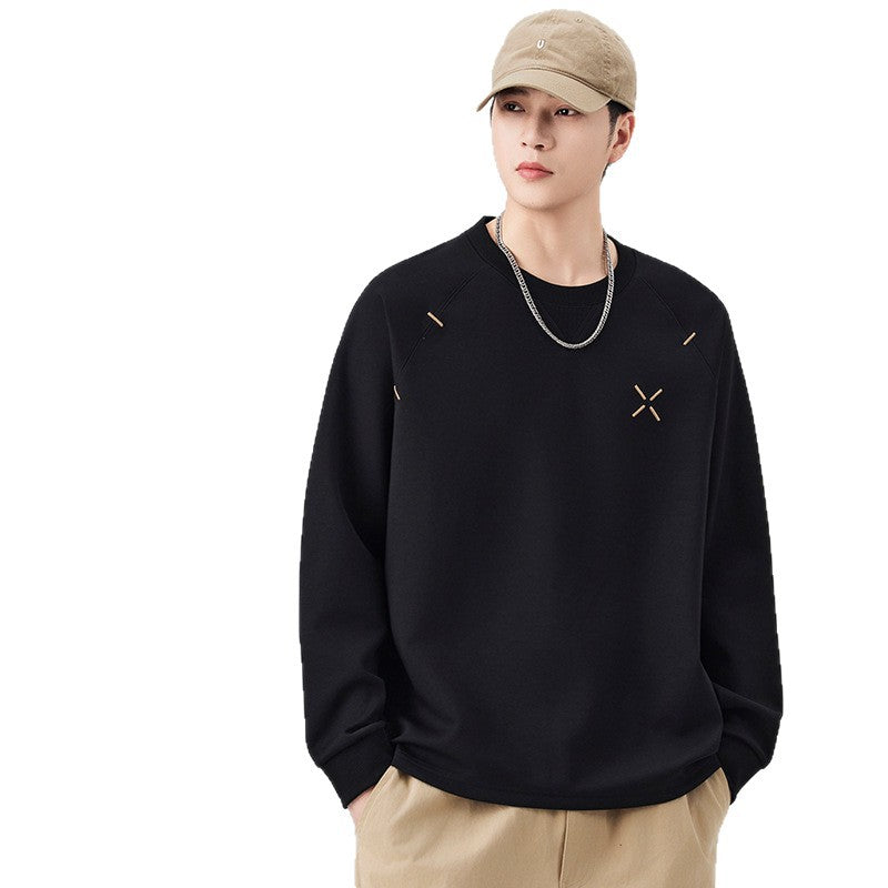 Herren Sportlicher Crewneck-Sweatshirt Drune