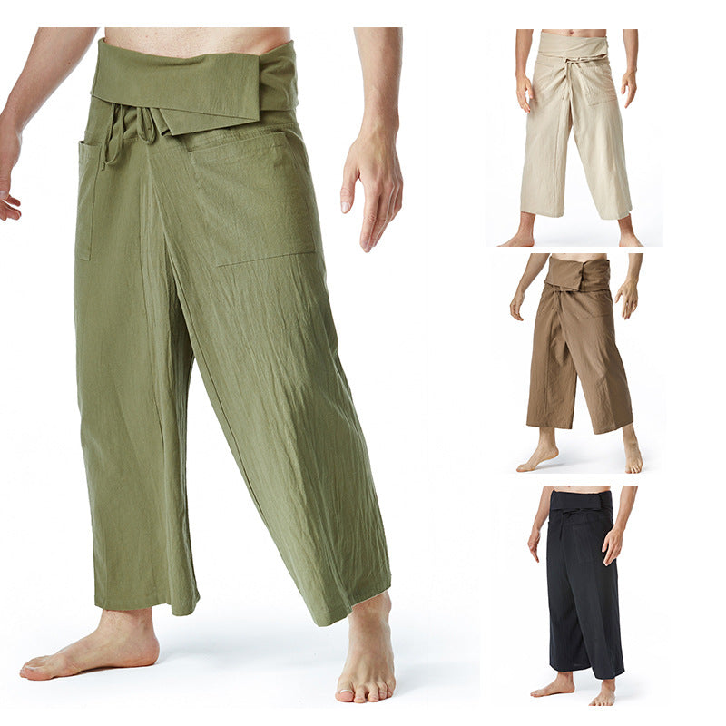 Herren Relaxed Fit Utility Wickelrock Drune