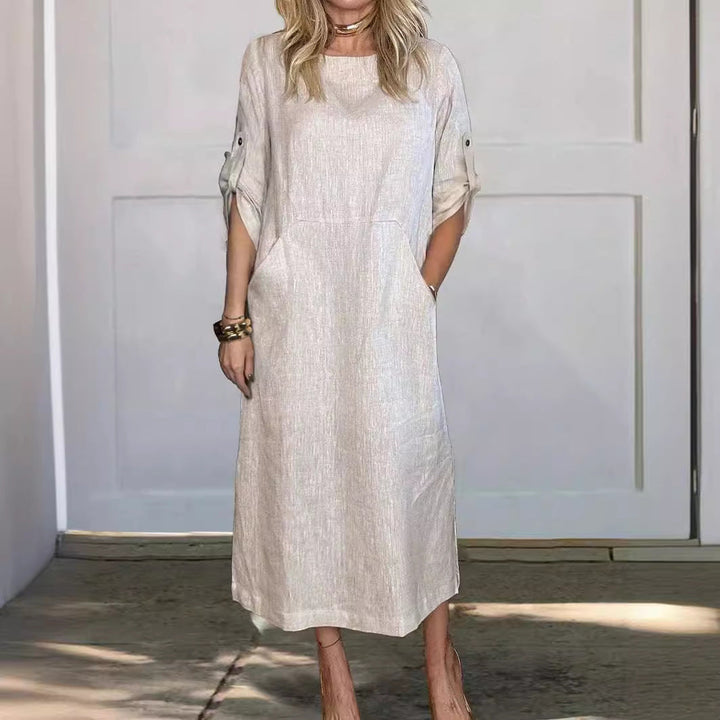 Damen Leichte Sommerkleid Drune