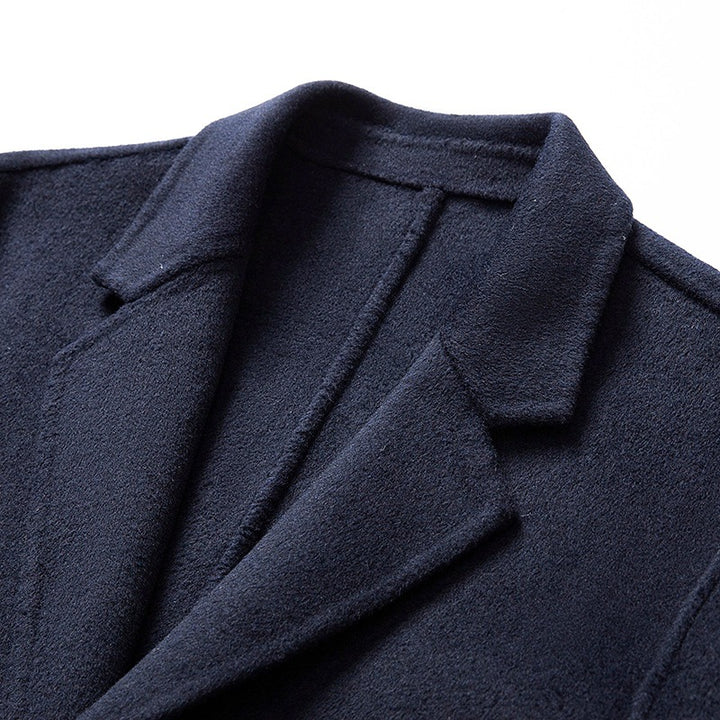 Damen Modern Tailored Langer Übermantel Drune