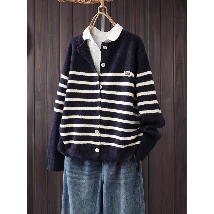 Damen Designer Strickjacke Drune