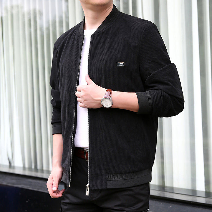 Herren Trendige Cordjacke Drune