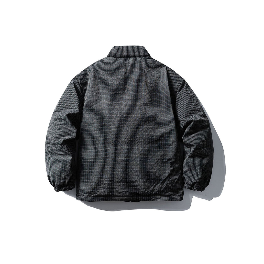 Herren Gesteppte Thermo-Isolationsjacke mit hohem Stehkragen Drune