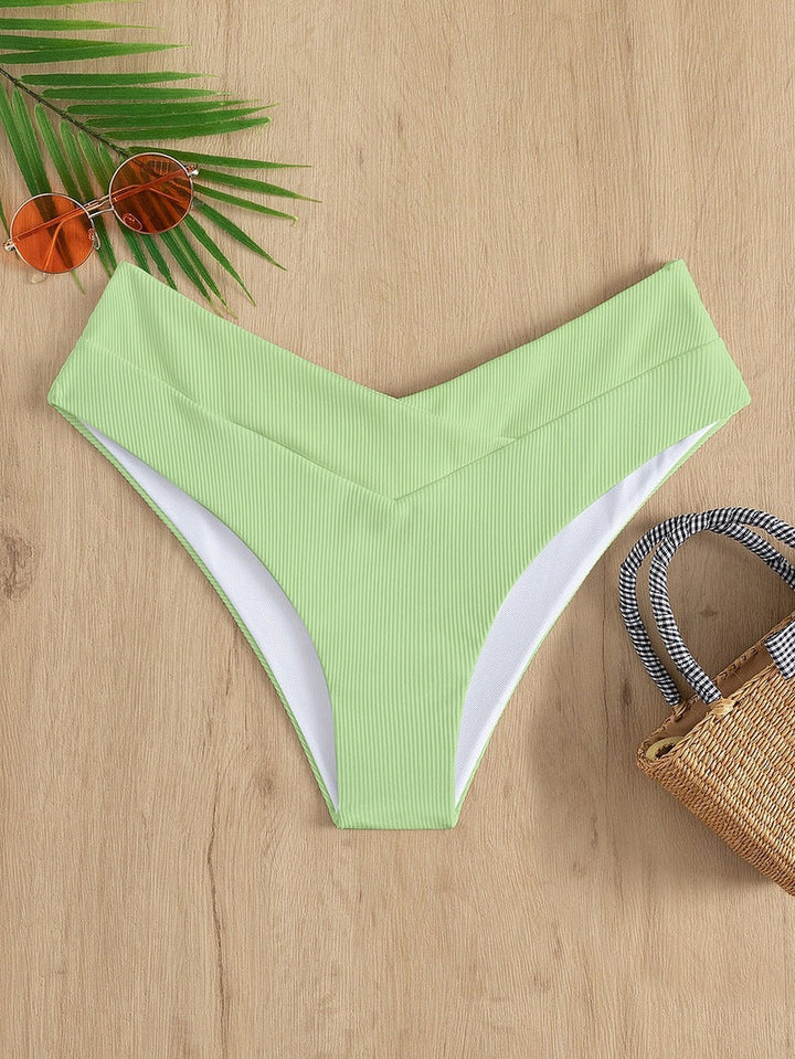Damen Hochgeschnittenes Bikini-Höschen Drune