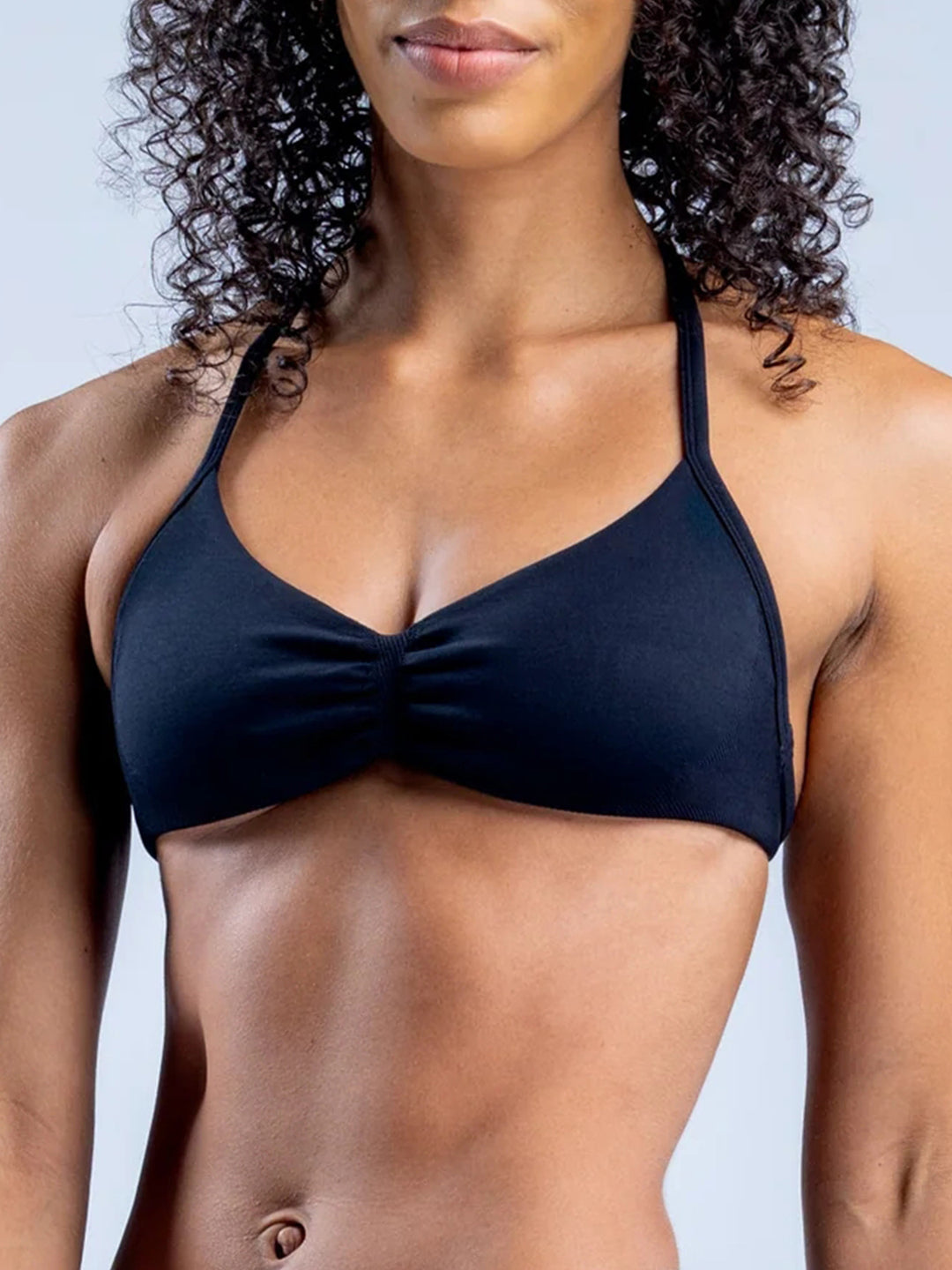 Damen Sportlicher Bikini mit gepolstertem Oberteil und hoher Taille Drune