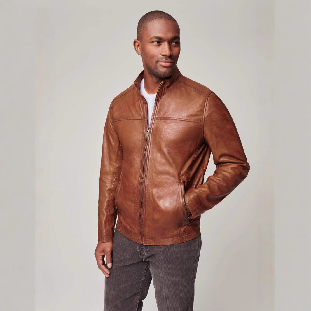 Herren hochwertige jacke im minimalistischen Design Drune