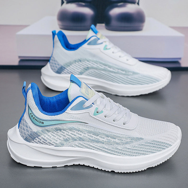 Herren Sportliche Sneaker mit atmungsaktiver Mesh-Oberfläche und dämpfender Sohle Drune