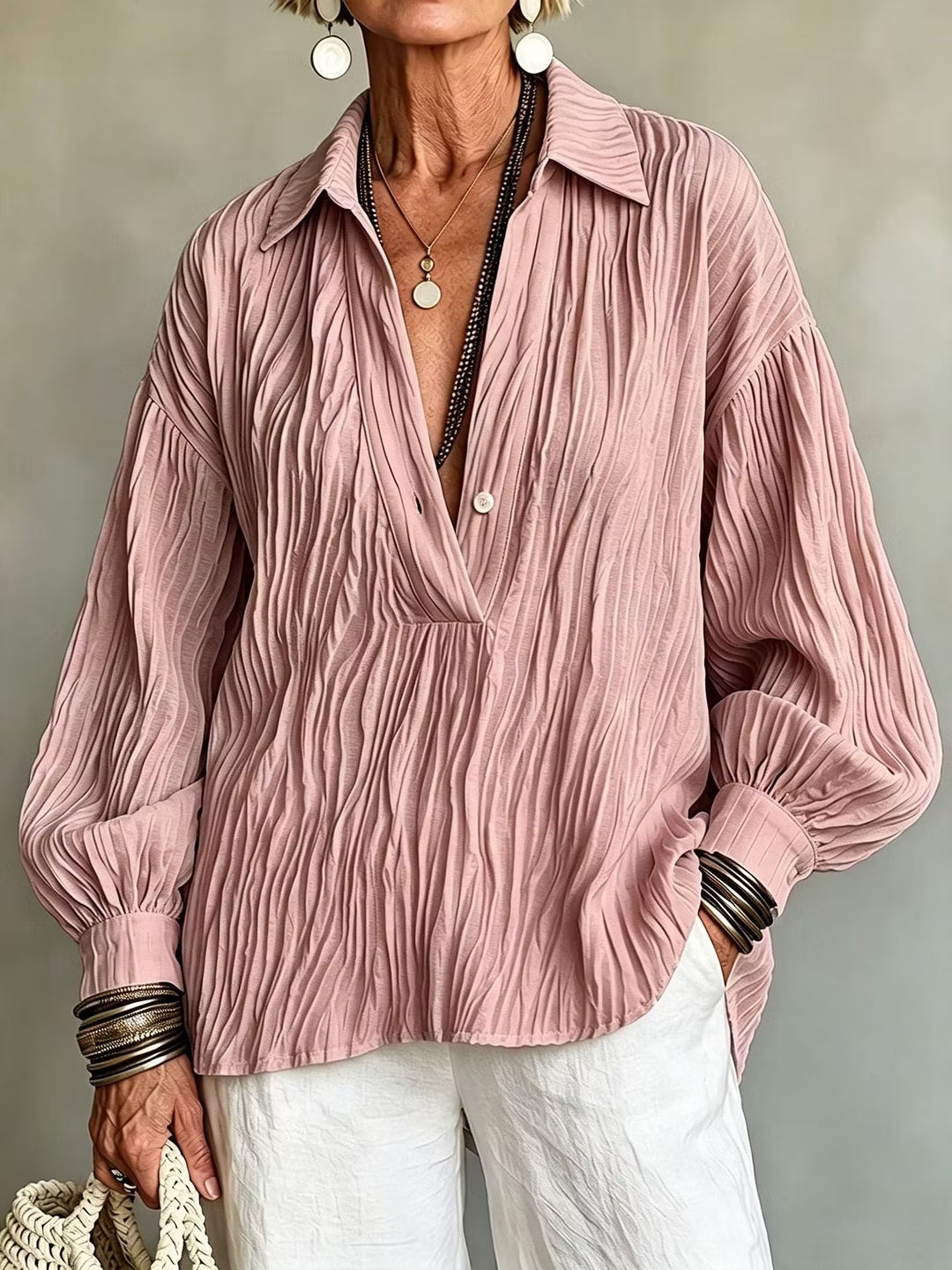 Damen Elegante und trendige Bluse Drune