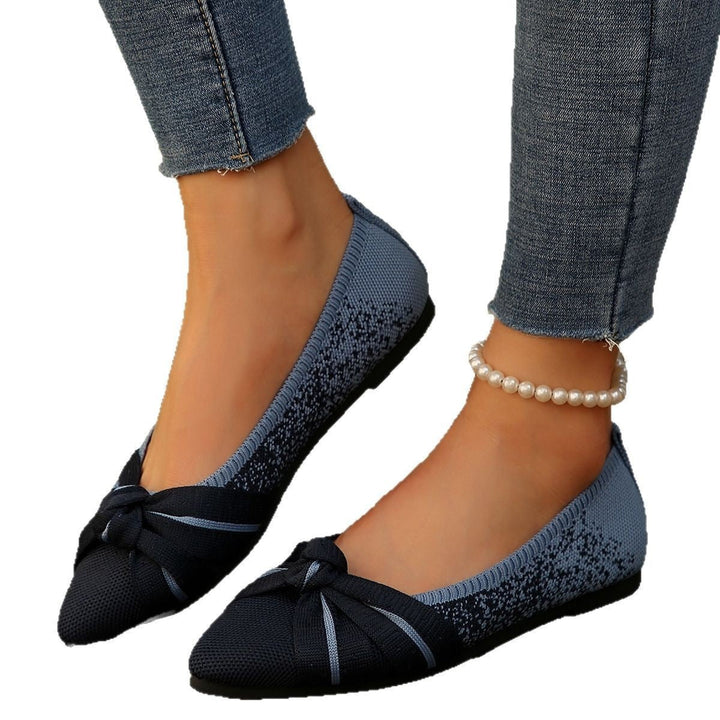 Damen Ballerinas mit dekorativem Schleifen-Design Drune