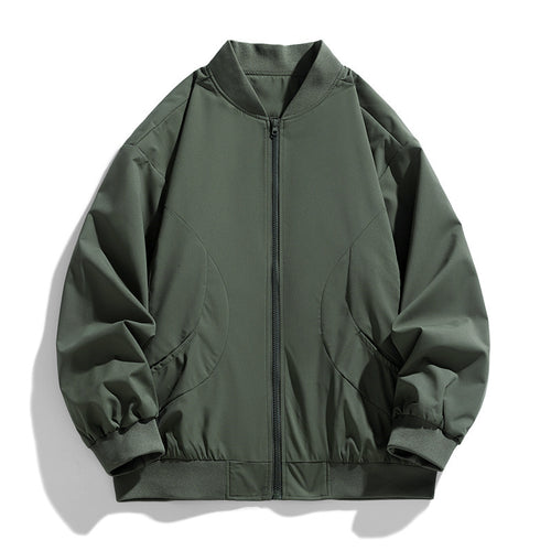 Damen Modische Übergangsjacke mit hohem Kragen Drune