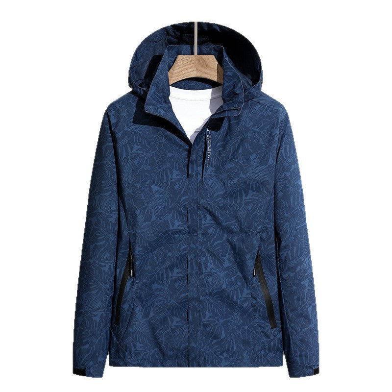 Damen Wetterfeste Outdoorjacke mit Kapuze Drune
