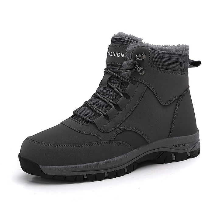 Herren isolierte wasserdichte Wanderschuhe mit verbesserter Traktion Drune